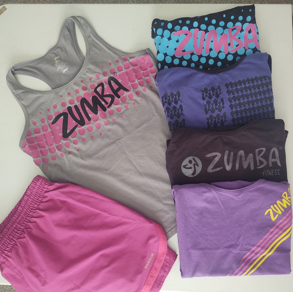 Zumba racer back women's tops